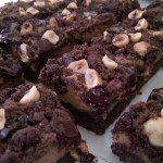 Coffee, Hazelnut and Dark Chocolate Caramel Slice